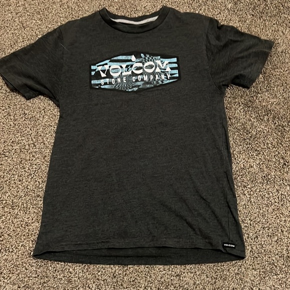 Boys gray Volcom short sleeve shirt Large - Picture 3 of 4